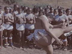 African tribal culture. Cute girl Big natural fat Ass. Woow