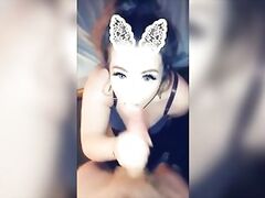 amelia skye sucks and tit fucks big cock on s.