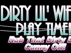 My Dirty Lil Wifey - Play Time Wht Vibrator - REAL Hidden Cam