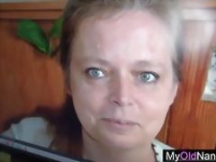 Heavy Ripe Lesbian Using A Shower